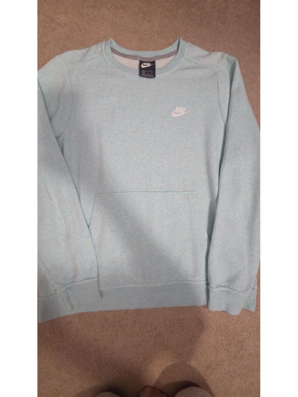 Beautiful Aqua Nike Crewneck